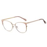 Anti Blue Light Glasses Manufacturer - OEM Custom Simple Metal Vintage Cat Eye