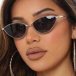 Sunglasses Factory - OEM Custom Classic Vintage Cat Eye Metal