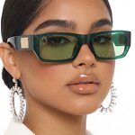 Sunglasses Manufacturer - OEM Custom Vintage Rectangle Luxury Brand