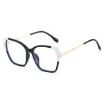 Eyeglasses Factory - OEM Custom Fashion Red Leopard Patchwork Retro