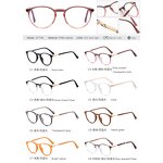 Computer Glasses Frame Factory - OEM Custom Transparent Round Eyewear