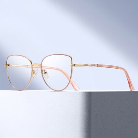 Eyeglasses Frame Manufacturer - OEM Custom Women's Cat Eye Spring Hinged