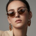 Sunglasses Factory - OEM Custom Classic Vintage Cat Eye Metal
