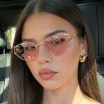 Sunglasses Manufacturer - OEM Custom Luxury Brand Small Cat Eye