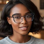 Eyeglasses Manufacturer - OEM Custom Ladies Fashion Butterfly Frame