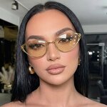 Sunglasses Manufacturer - OEM Custom Luxury Brand Small Cat Eye