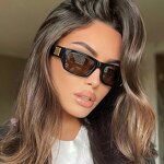 Sunglasses Manufacturer - OEM Custom Vintage Rectangle Luxury Brand