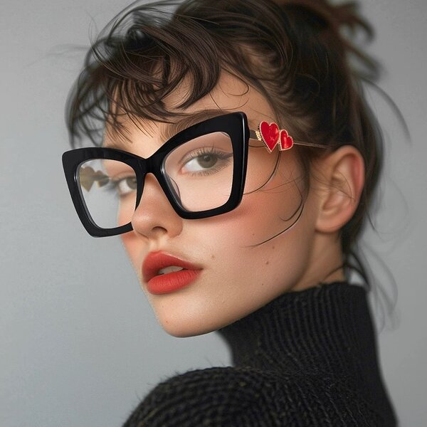 Eyeglasses Factory - OEM Custom Cat Eye Anti Blue Light Frame