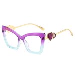 Eyeglasses Factory - OEM Custom Cat Eye Anti Blue Light Frame