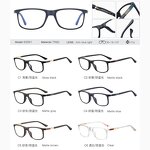 Prescription Glasses Factory - OEM Custom TR90 Men Myopia Hyperopia
