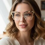 Eyeglasses Manufacturer - OEM Custom Ladies Fashion Butterfly Frame