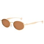 Sunglasses Manufacturer - OEM Custom Luxury Oval Metal Frame