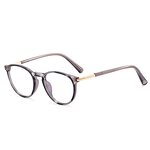 Computer Glasses Frame Factory - OEM Custom Transparent Round Eyewear