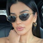 Sunglasses Manufacturer - OEM Custom Luxury Brand Small Cat Eye