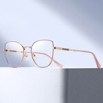 Prescription Glasses Factory - OEM Custom Retro Cat Eye Anti Blue Light