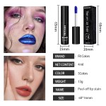 5 Colors Peel Off Lip Gloss Amazing Non-Stick Cup Matte Velvet Liquid Lipstick Waterproof Lasting Tear-Off Red Lip Tint Makeup