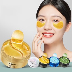 Moisturizing Dark Circles Collagen Hydrogel Under Eye Patches 60 Pcs Cosmetic Gel Agent for Hydrogel Eye Patch