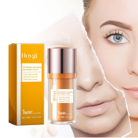 HOYGI 5D Peptide Eye Care Cream Smoothing and Moisturizing Eye Cream Apply Skin Cream Around the Eyes