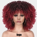 Cheap Wig Female Short Curly African Curly European and American Afro Style Wig