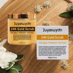 24K Gold Scrub Exfoliating Dead Skin Cleansing Moisturizing Facial Body Scrub