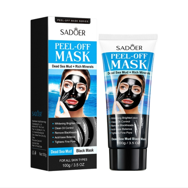 BLACK Mask Dead Sea Mud Mask Gentle Tear Blackhead Whitehead Skin Mask