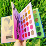 Popular 72 Color Three-dimensional Eye Shadow Disc Pearl Book Eye Shadow Long Lasting Waterproof Matte Eye Shadow Palette