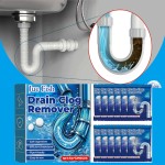 Pipe Unclog Effervescent Tablet Dissolves Toilet Floor Drain Kitchen Drain Clog Deodorant Tablet
