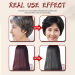 Fast Darkening Hair Dye  Wash White to Black in 5 Minutes One Black Shampoo Herbal Plant
