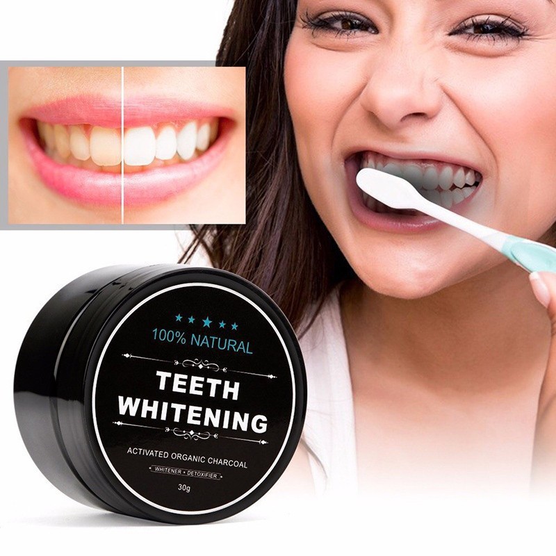 Coconut Shell Activated Carbon Black Tooth Powder