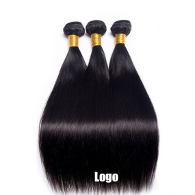 Wholesale 10-30inches 100% European Hair Black Straight Curtain for Women Europe America and Africa Hot Spot
