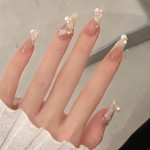 手工佩戴指甲贴片批发破碎钻石爱温暖精灵指甲贴片完成辣女孩指甲贴片
