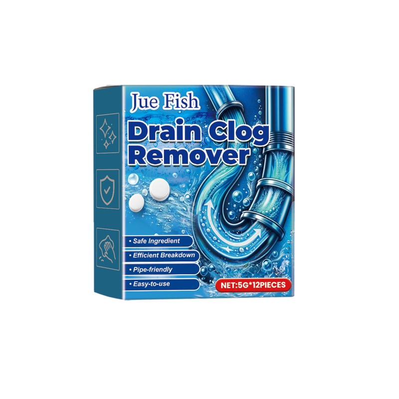 Pipe Unclog Effervescent Tablet Dissolves Toilet Floor Drain Kitchen Drain Clog Deodorant Tablet