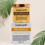 24K Gold Scrub Exfoliating Dead Skin Cleansing Moisturizing Facial Body Scrub