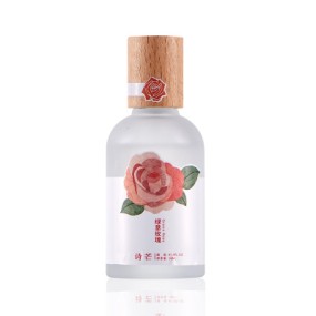Poetry Mang Scrub Women's Perfume 50ml Light Fragrance Rose Peach Scent Fresh and Natural Niche