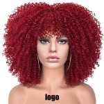 Cheap Wig Female Short Curly African Curly European and American Afro Style Wig