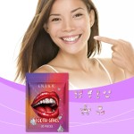 水晶牙科钻石装饰时尚美容贴纸，以提高微笑光便携式水晶牙科钻石