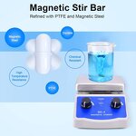 Magnetic Stirrer Bar Factory - OEM Direct Sale PTFE White Stir Bar