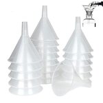 Plastic Funnel Manufacturer - OEM Custom Wide Mouth Clear for Liquid