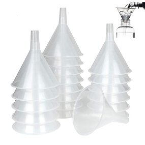 Plastic Funnel Manufacturer - OEM Custom Wide Mouth Clear for Liquid