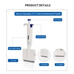 Multichannel Pipette Manufacturer - OEM Wholesale 8 Channel 300ul