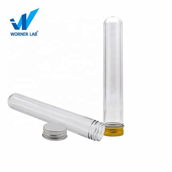 Test Tube Manufacturer - OEM Custom Plastic PET with Screw Cover