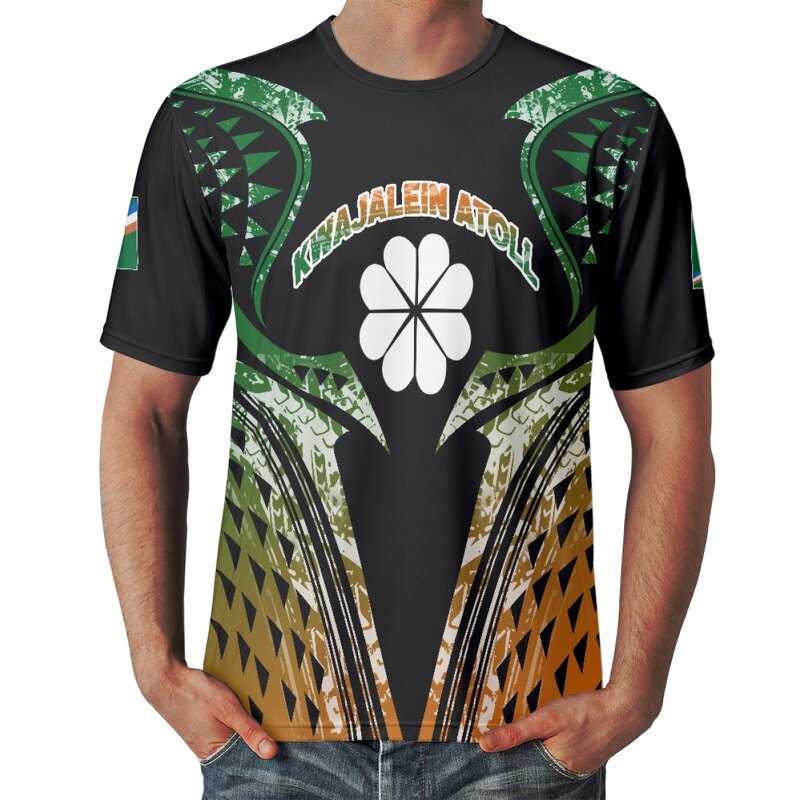Daily Wear T-Shirt Factory - OEM Print on Demand KWAJALEIN Comfortable Sports Casual