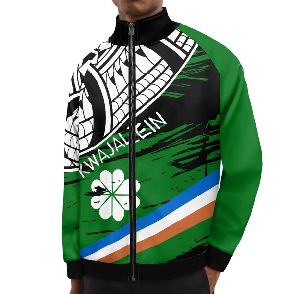 Men's Sweatshirt Jacket Manufacturer - OEM Street Wear Custom Kwajalein Comfortable Stand