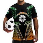 Men's Football Top Factory - OEM Exclusive Customization Polyester Print on Demand