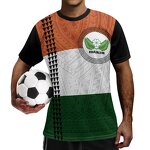 Men's Football Top Factory - OEM Exclusive Customization Polyester Print on Demand