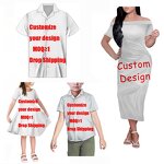 Family Matching Outfits Factory - OEM Mother Daughter Island Dress Polynesian Tribal