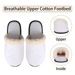 Winter Home Slippers Manufacturer - OEM Wholesale Football Pattern Colorful Warm Fuzzy