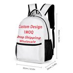 Children's School Bags Factory - OEM Moq=1 High Quality Custom Hawaiian Fashion Fern