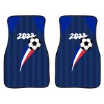 Car Floor Mats Factory - OEM Custom Wholesale 2022 Football Match Print Pattern
