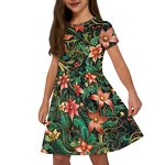 Kids Dresses for Girls Factory - OEM Wholesale Polyester Children's Custom Print Skirts